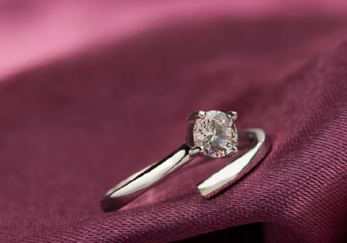 Sterling Silver Lover Women Adjustable Ring - Image 4