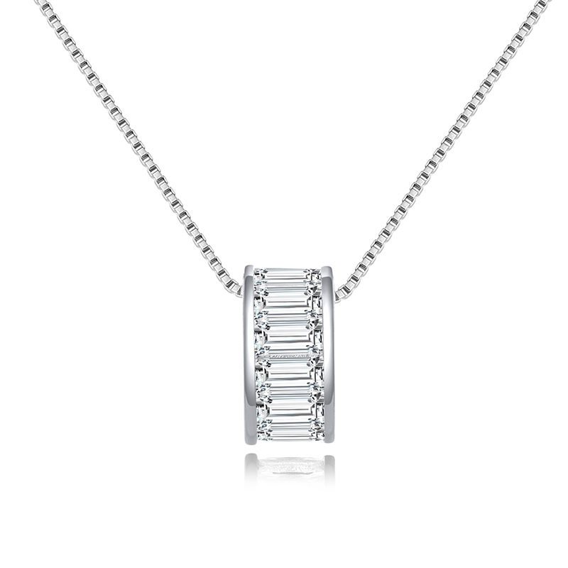 Pameer Store 925 Sterling Silver Lucky Charm Round Pendant Necklace - Image 8