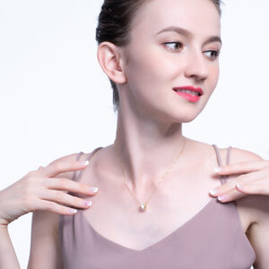 Pameer Store 925 Sterling Silver Lucky Charm Round Pendant Necklace